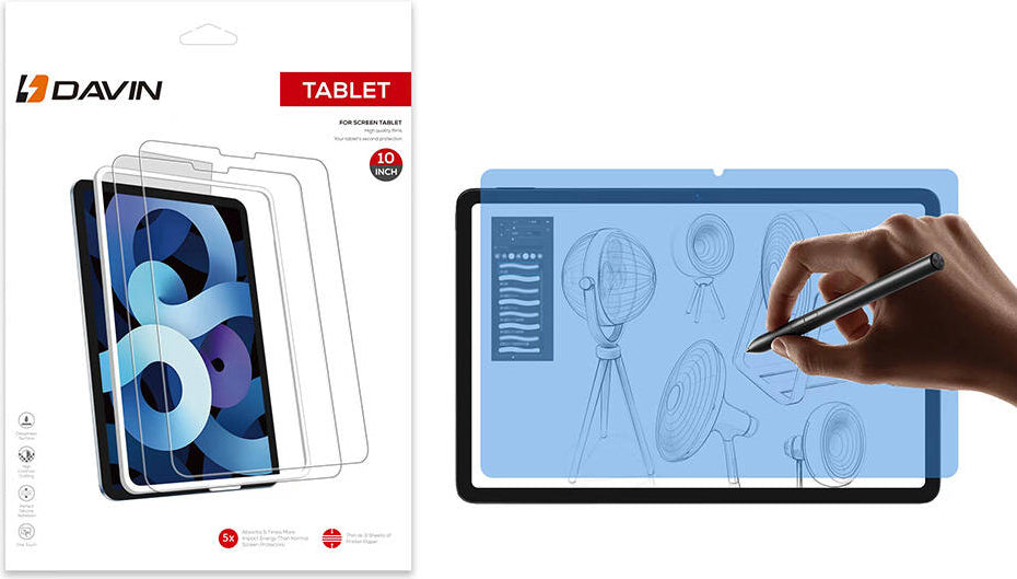 Xiaomi Redmi Pad Pro Kağıt Hisli Mat Uyumlu Davin Paper Like Tablet Ekran Koruyucu-Şeffaf