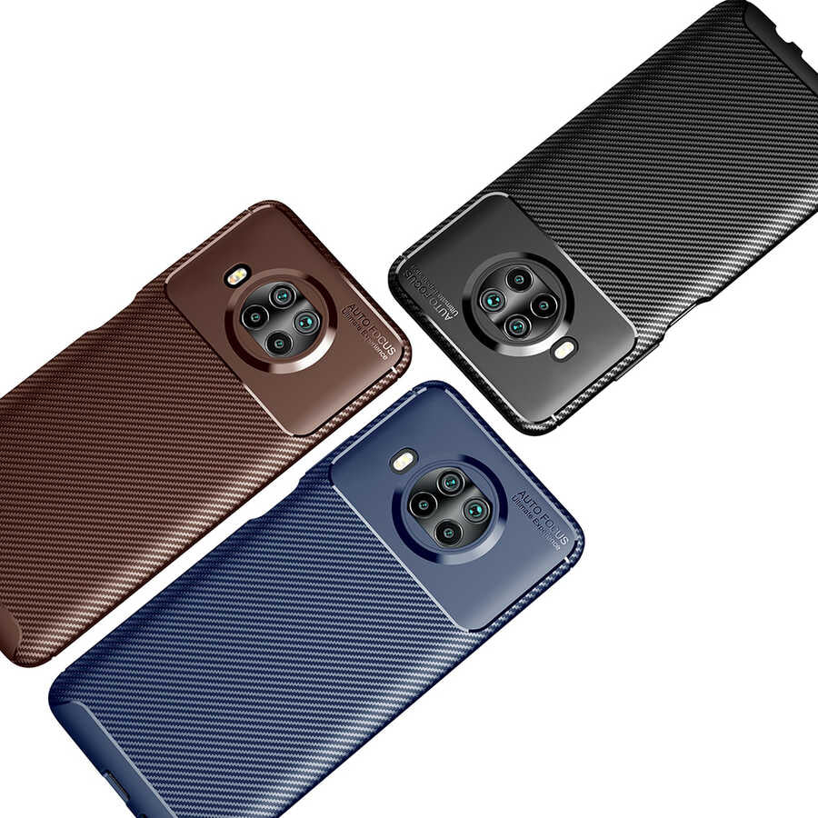Xiaomi Mi 10T Lite Kılıf Mnc Negro Silikon Kapak-Siyah
