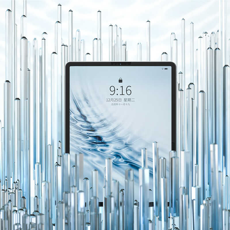 iPad Pro 12.9 2022 M2 Uyumlu Mnc Paper-Like Ekran Koruyucu-Renksiz