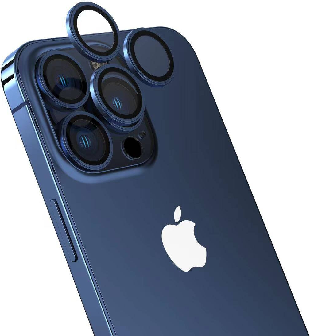 iPhone 15 Pro Uyumlu Mnc Cl-15 Parmak Izi Bırakmayan Anti-Reflective Kamera Lens Koruyucu-Midn