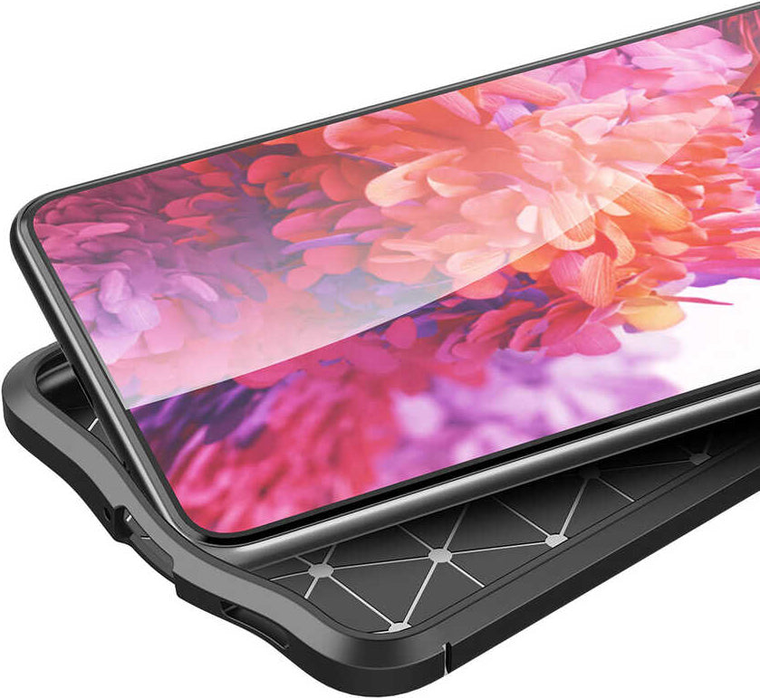 Galaxy S21 Kılıf Mnc Niss Silikon Kapak-Lacivert