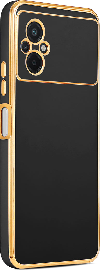 Xiaomi Poco M5 Kılıf Mnc Bark Kapak-Siyah