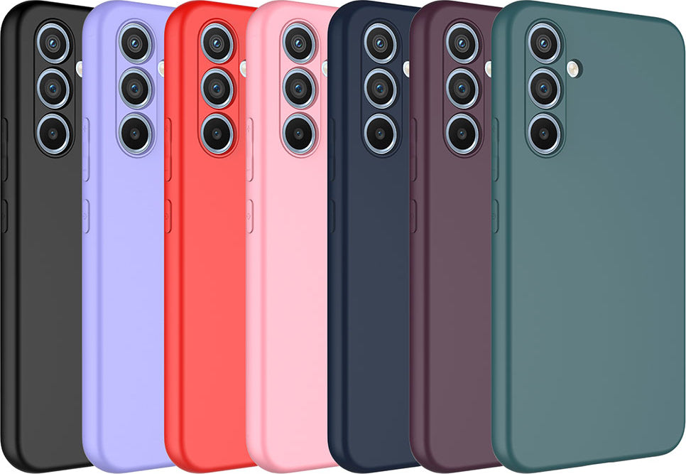 Galaxy A14 Kılıf Mnc Mara Laaakan Kapak-Siyah