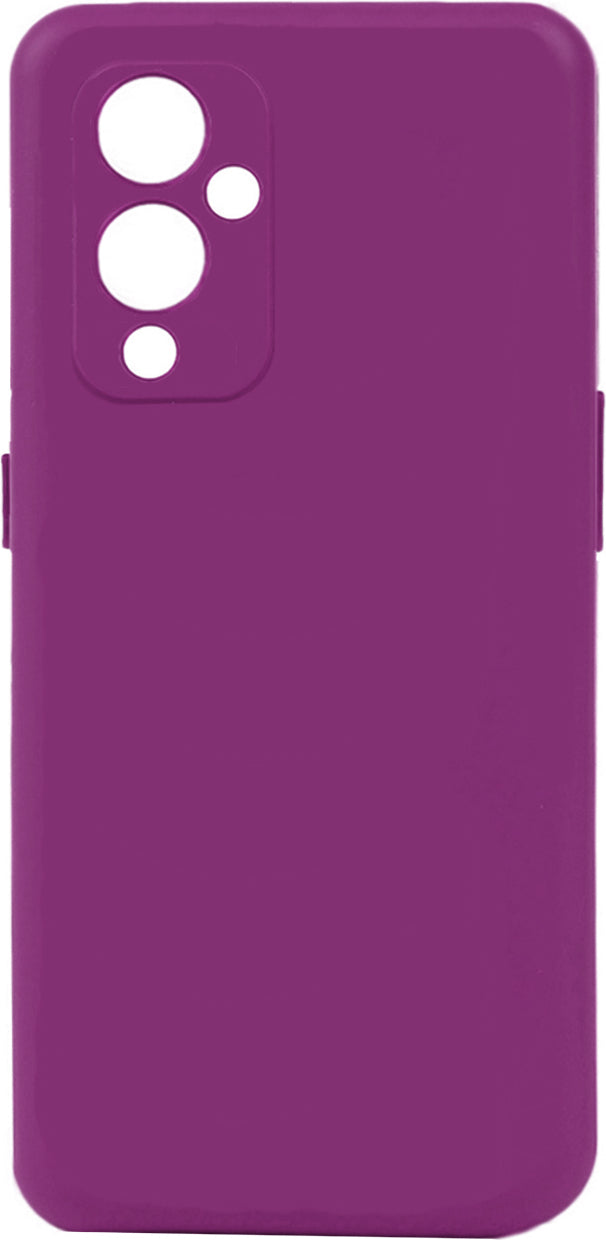 One Plus 9 Kılıf Mnc Biye Silikon-Mor