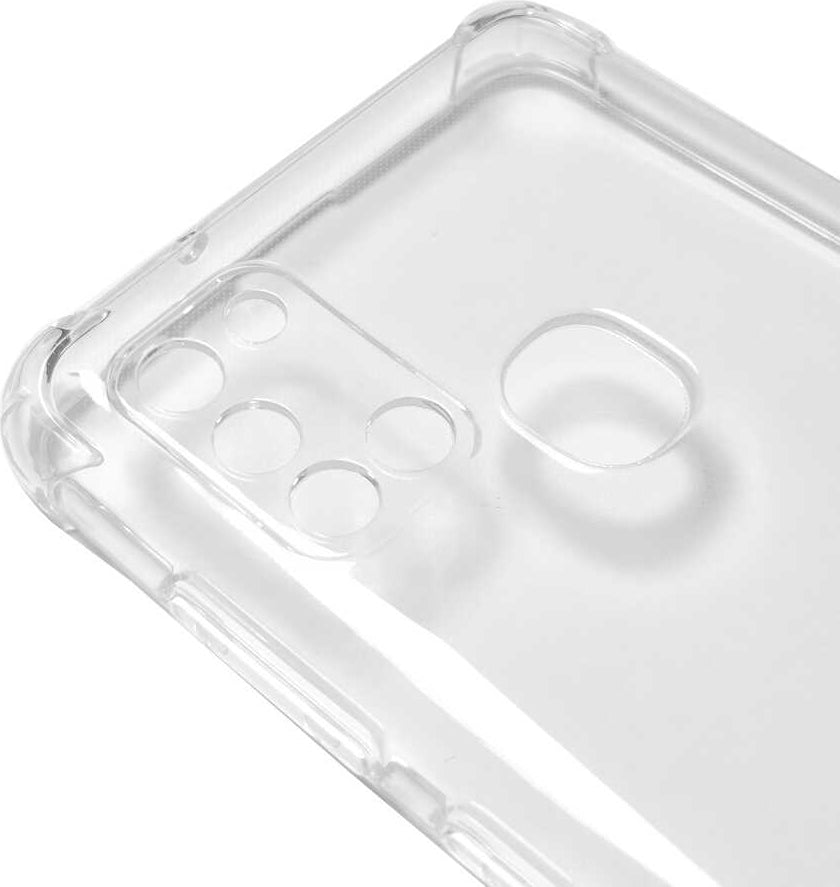 Galaxy A21S Kılıf Mnc Kamera Korumalı Nitro Anti Shock Silikon-Renksiz