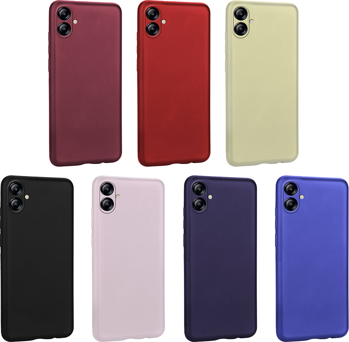 Galaxy A04E Kılıf Mnc Premier Silikon Kapak-Saks Mavi