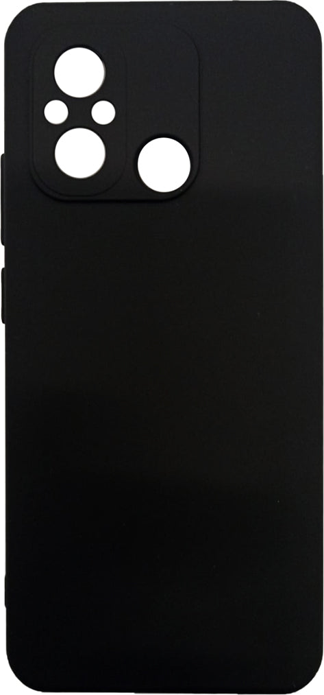 Xiaomi Redmi 12C Kılıf Mnc Biye Silikon-Siyah