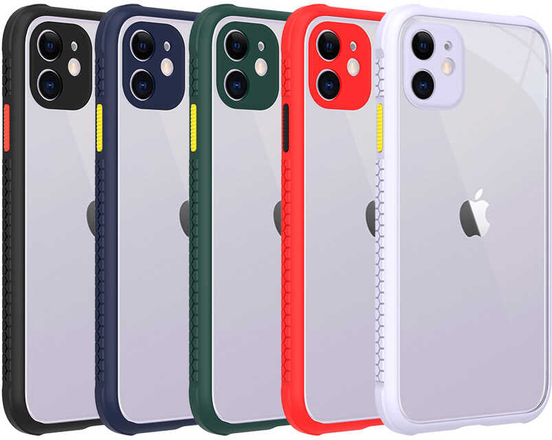 iPhone 11 Kılıf mnc Kaff Kapak-Mürdüm