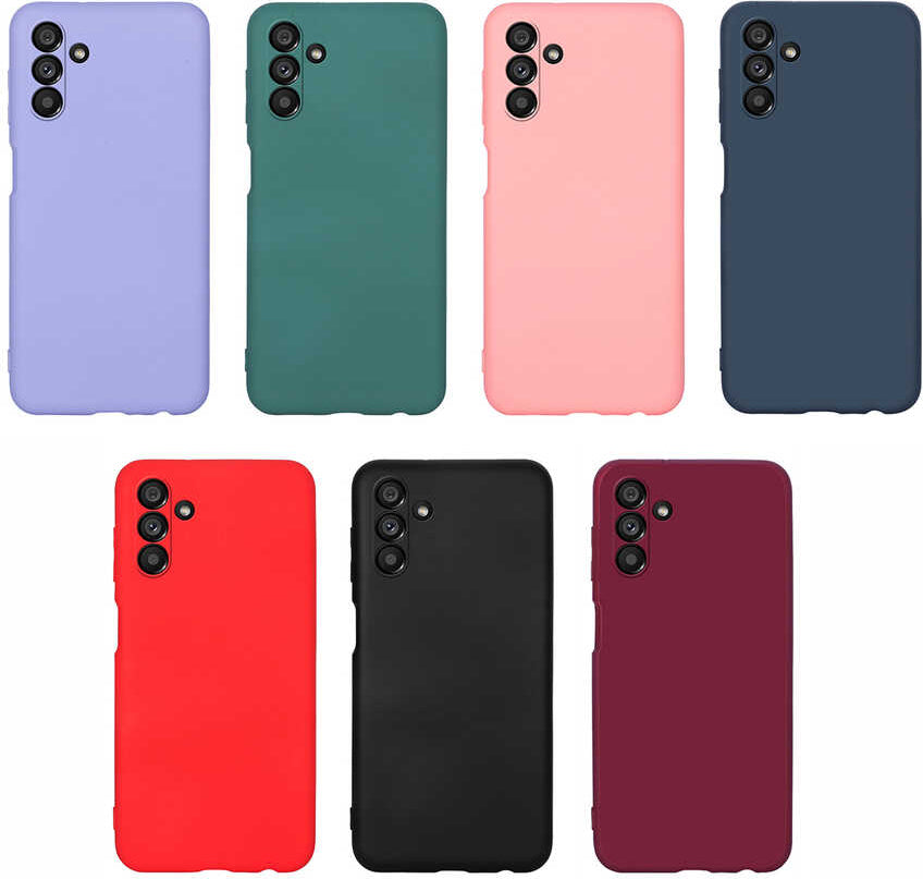 Galaxy A04S Kılıf Mnc Mara Laaakan Kapak-Pembe Açık