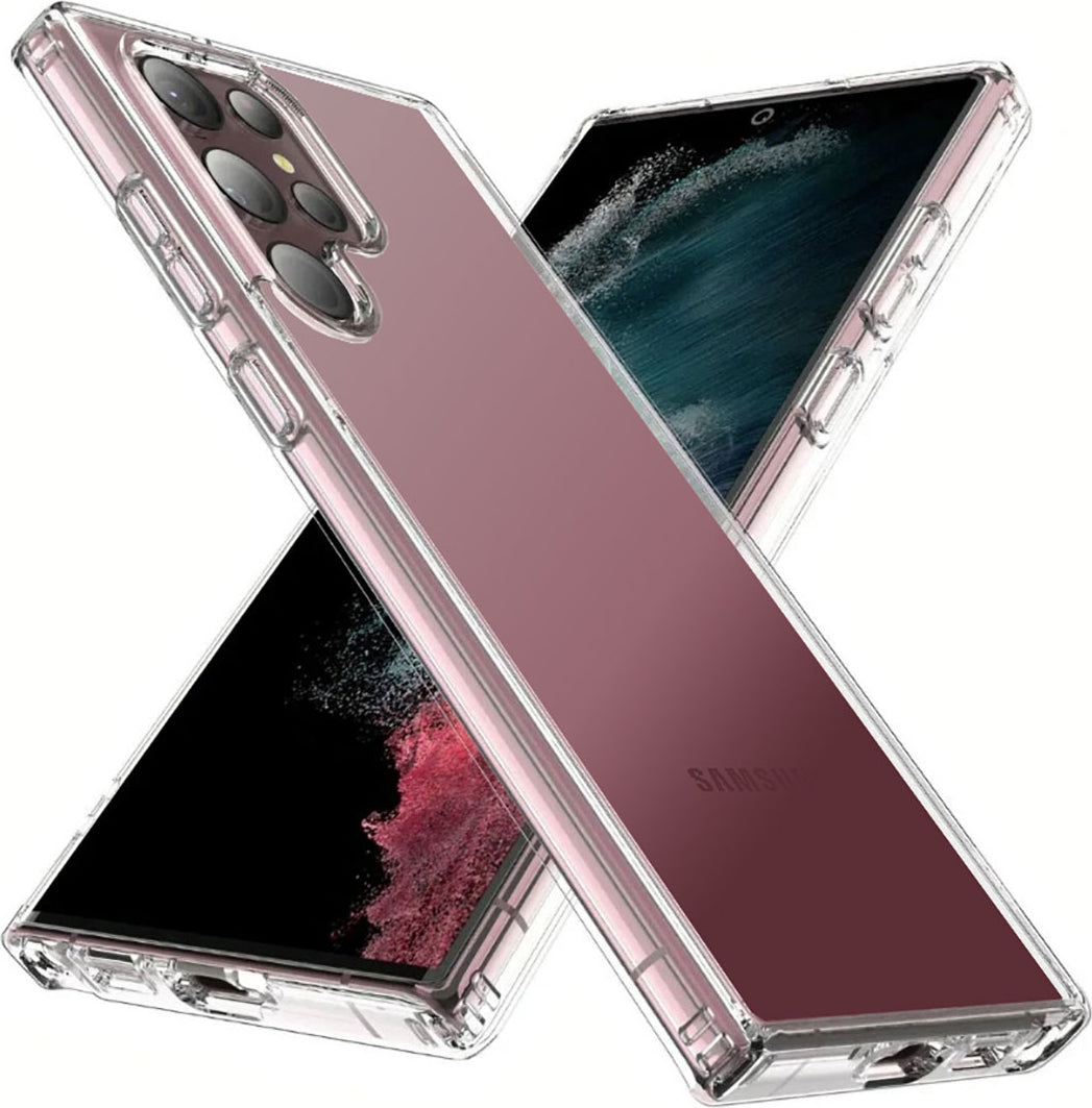Galaxy S23 Ultra Kılıf Mnc 2mm Anti Shock Silikon-Renksiz