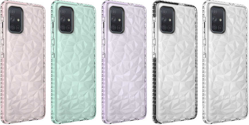 Galaxy A71 Kılıf Mnc Buzz Kapak-Siyah