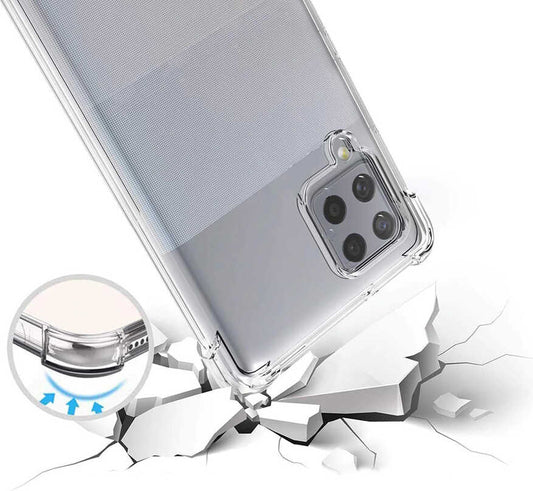 Galaxy M12 Kılıf Mnc Nitro Anti Shock Silikon-Renksiz
