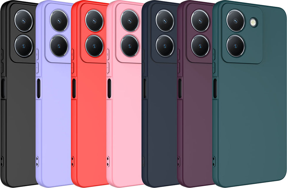 Vivo Y36 4g Kılıf Mnc Mara Laaakan Kapak-Lacivert
