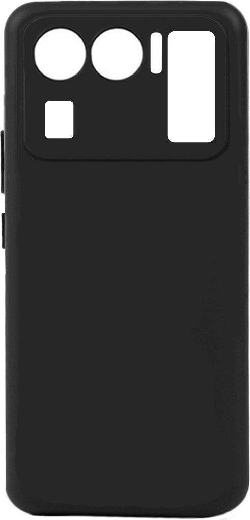 Xiaomi Mi 11 Ultra Kılıf Mnc Biye Silikon-Siyah