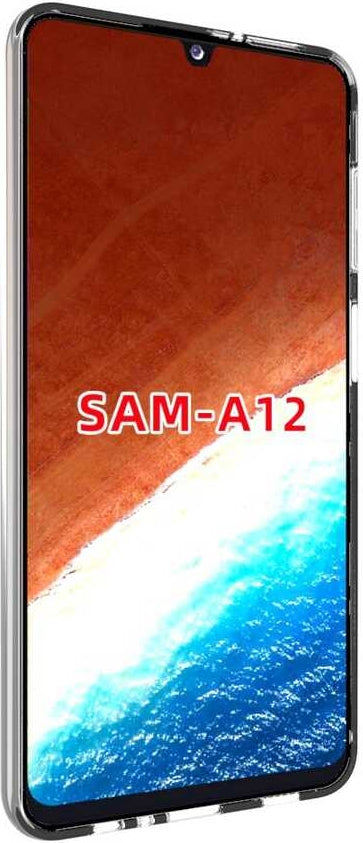 Galaxy M12 Kılıf Mnc Süper Silikon Kapak-Renksiz