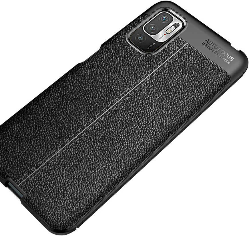 Xiaomi Poco M3 Pro Kılıf Mnc Niss Silikon Kapak-Siyah