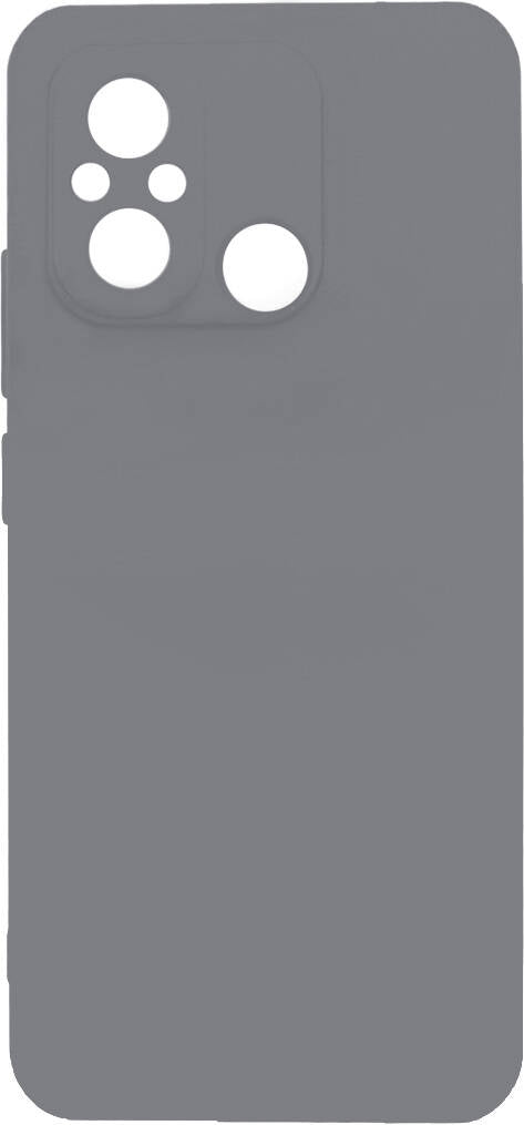 Xiaomi Redmi 12C Kılıf Mnc Biye Silikon-Gri