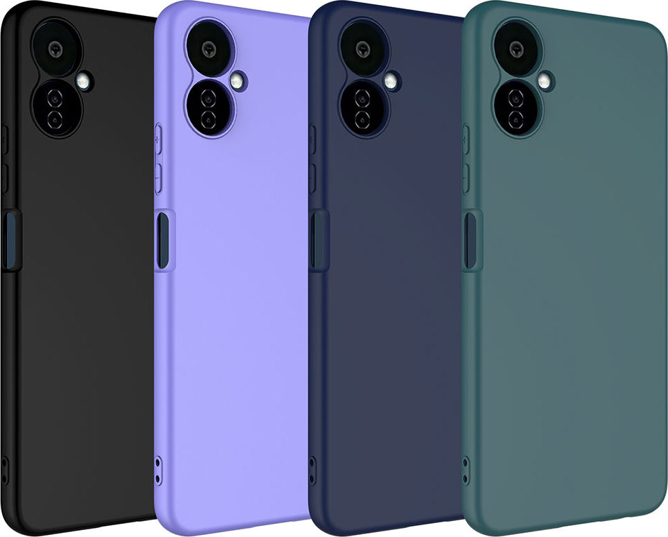 Tecno Camon 19 Neo Kılıf Mnc Mara Laaakan Kapak-Koyu Yeşil