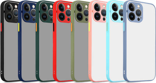 iPhone 13 Pro Kılıf Mnc Hux Kapak-Pembe