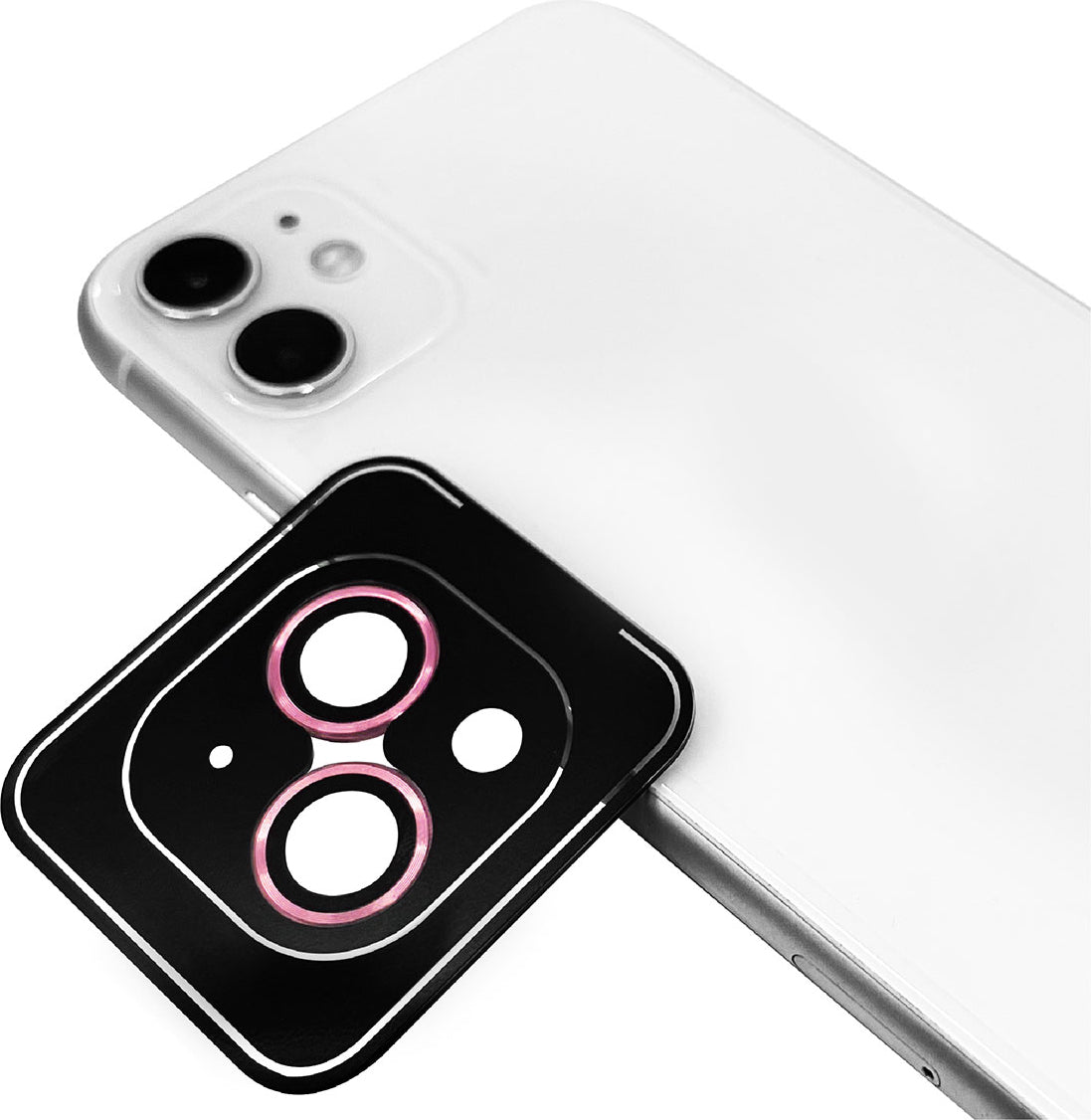 iPhone 15 Uyumlu Mnc Cl-11 Safir Parmak Izi Bırakmayan Anti-Reflective Kamera Lens Koruyucu-Pe