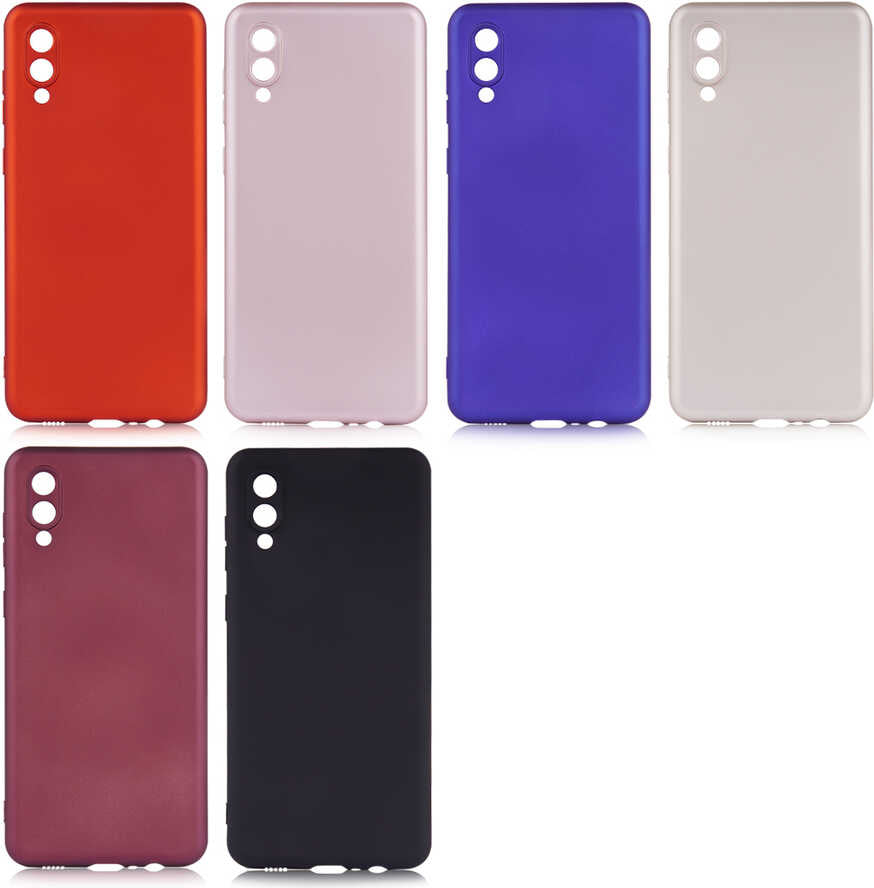 Galaxy A02 Kılıf Mnc Premier Silikon Kapak-Lacivert