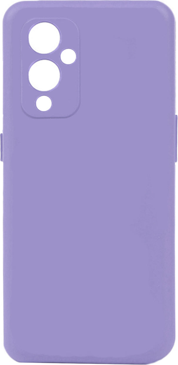 One Plus 9 Kılıf Mnc Biye Silikon-Lila