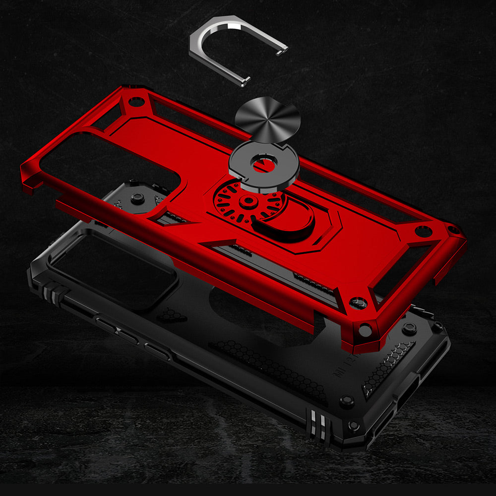 Xiaomi Mi 12T Pro Kılıf Mnc Vega Kapak-Kırmızı