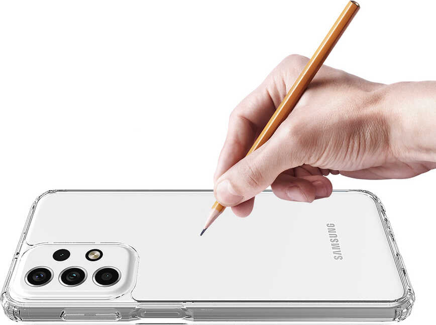 Galaxy A23 Kılıf Mnc 2mm Anti Shock Silikon-Renksiz