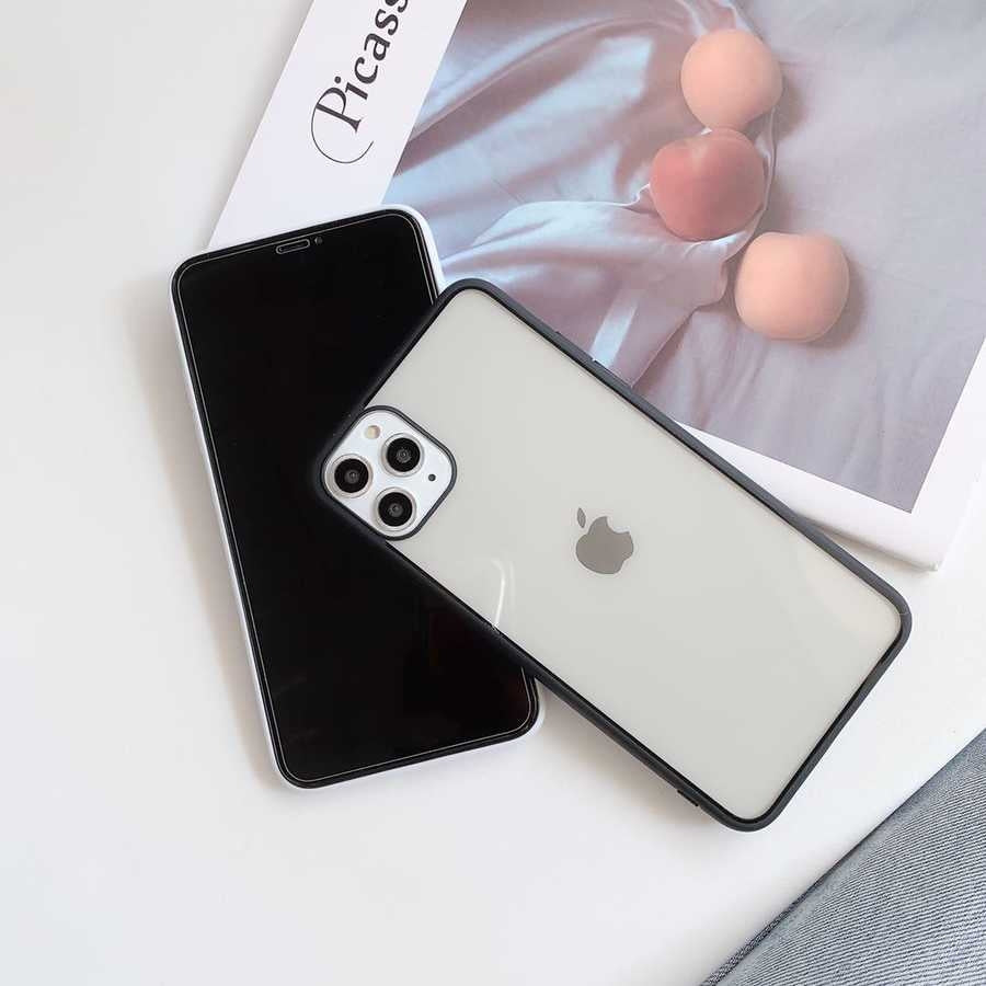 iPhone 12 Pro Kılıf Mnc Endi Kapak-Beyaz