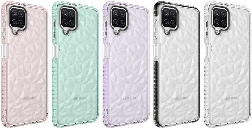 Galaxy A12 Kılıf Mnc Buzz Kapak-Siyah