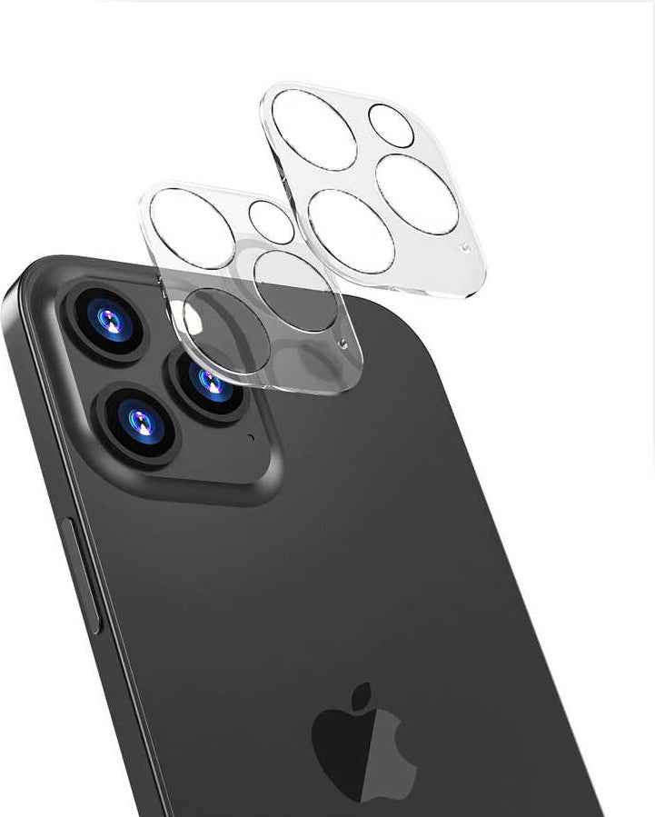 iPhone 13 Pro Max Uyumlu Mnc Kamera Lens Koruyucu Cam Filmi-Renksiz