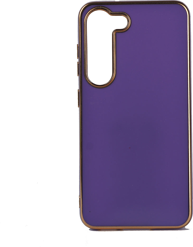 Galaxy S23 Kılıf Mnc Bark Kapak-Derin Mor