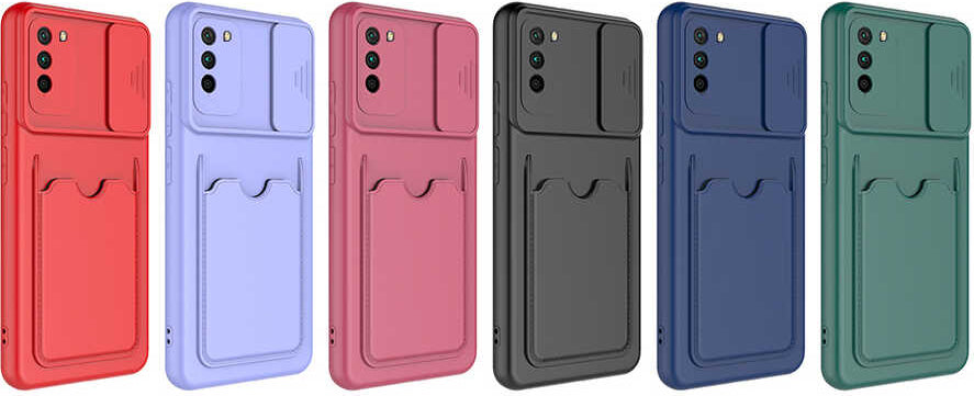 Xiaomi Poco M3 Kılıf mnc Kartix Kapak-Siyah