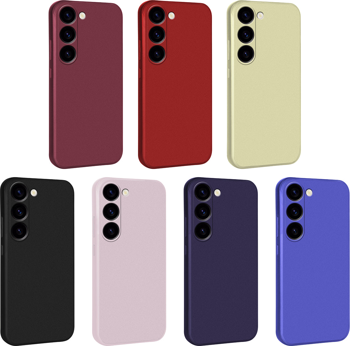 Galaxy S23 Kılıf Mnc Premier Silikon Kapak-Siyah