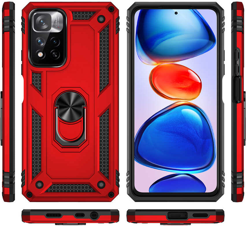 Xiaomi Redmi Infinix Note 11 Pro Plus 5g Kılıf Mnc Vega Kapak-Gold