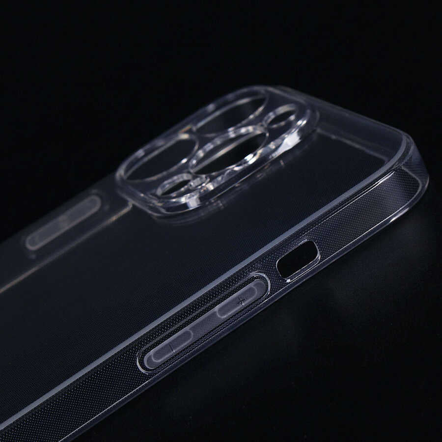 iPhone 13 Pro Max Kılıf Mnc Imax Silikon-Renksiz