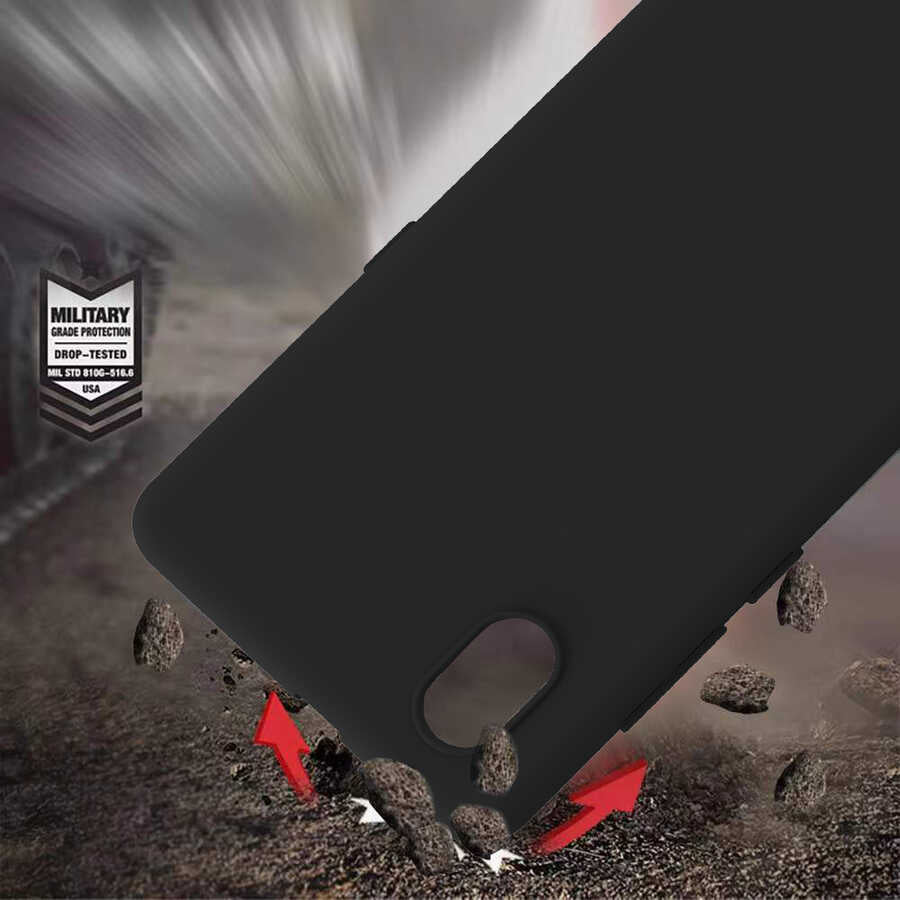Tcl L7 Kılıf Mnc Biye Silikon-Mavi