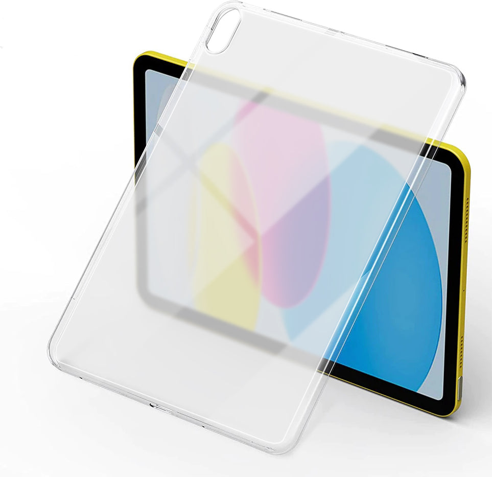 iPad 11.nesil 2025 Kılıf Mnc Tablet Süper Silikon Kapak - Renksiz
