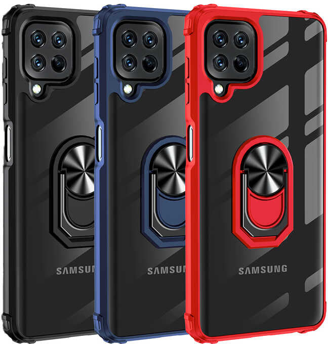 Galaxy M32 Kılıf Mnc Mola Kapak-Lacivert