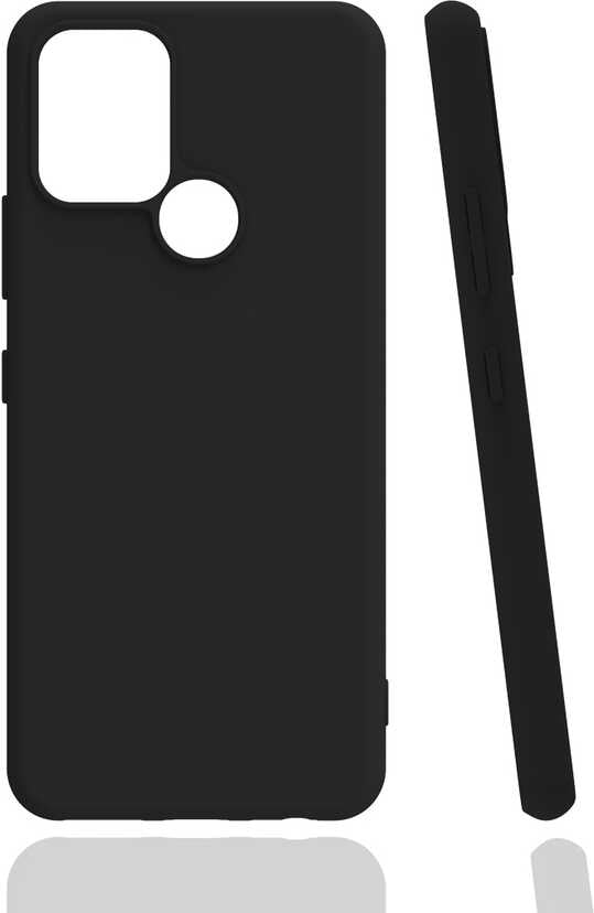 Infinix Hot 10 Kılıf Mnc Biye Silikon-Siyah