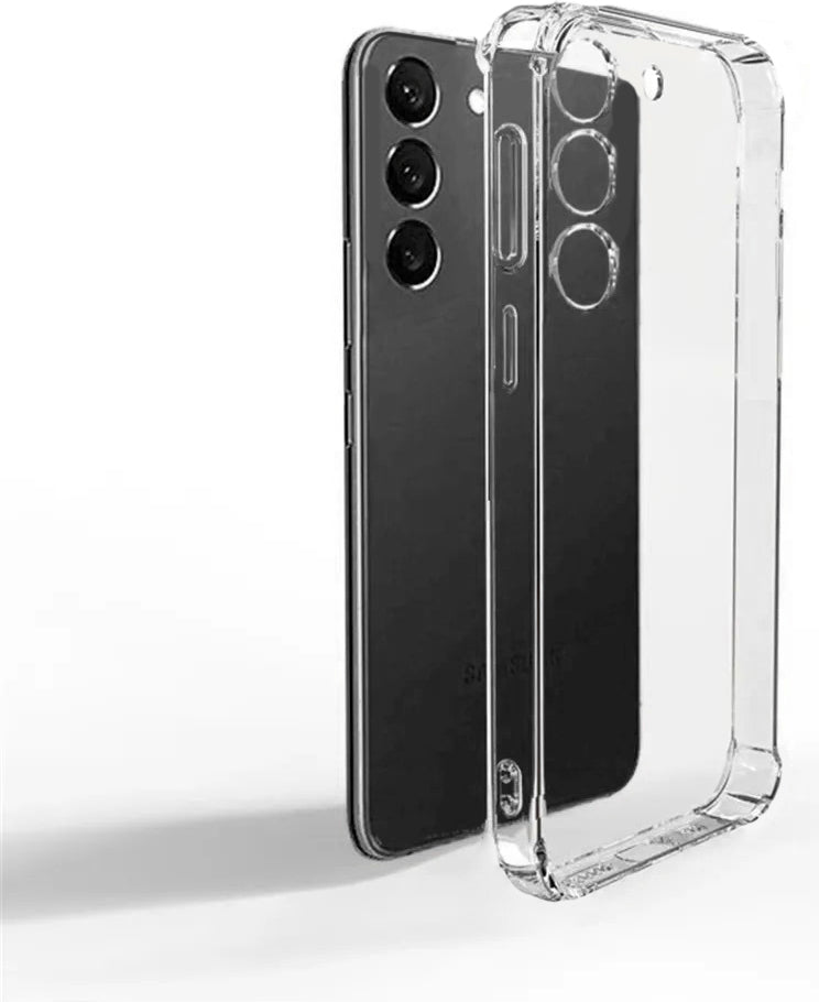 Galaxy S23 Kılıf Mnc 2mm Anti Shock Silikon-Renksiz