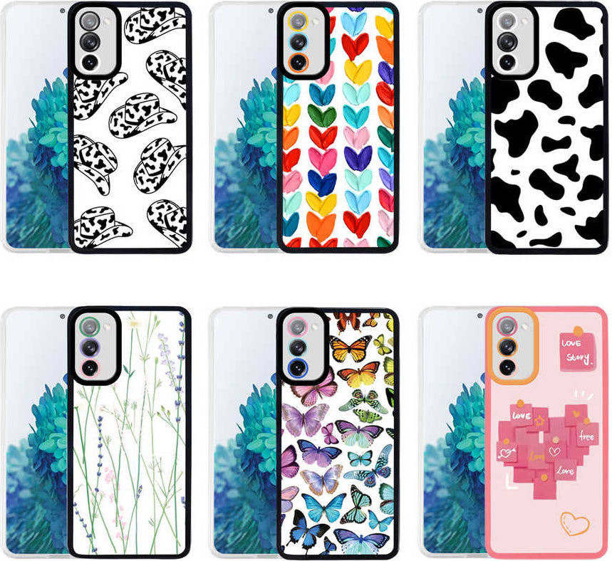 Galaxy S20 Fe Kılıf Mnc M-Fit Desenli Kapak-Hat No5