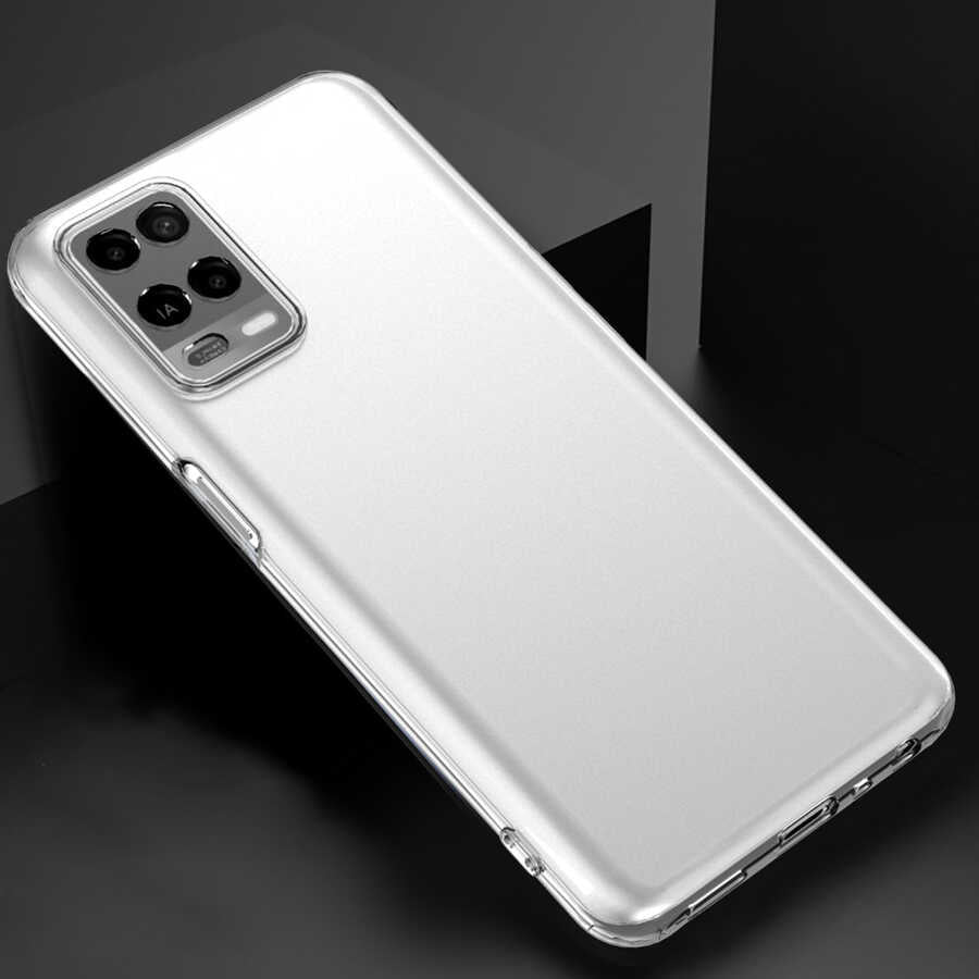 Oppo A54 4g Kılıf Mnc Kamera Korumalı Süper Silikon Kapak-Renksiz