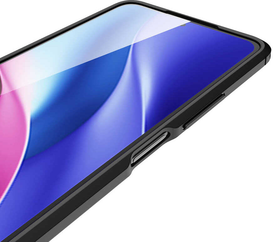 Xiaomi Poco F3 Kılıf Mnc Niss Silikon Kapak-Kırmızı