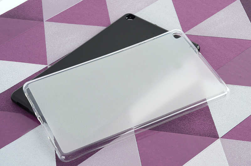 Galaxy Tab A 8.0 T290 Kılıf Uyumlu Mnc Tablet Süper Silikon Kapak-Beyaz