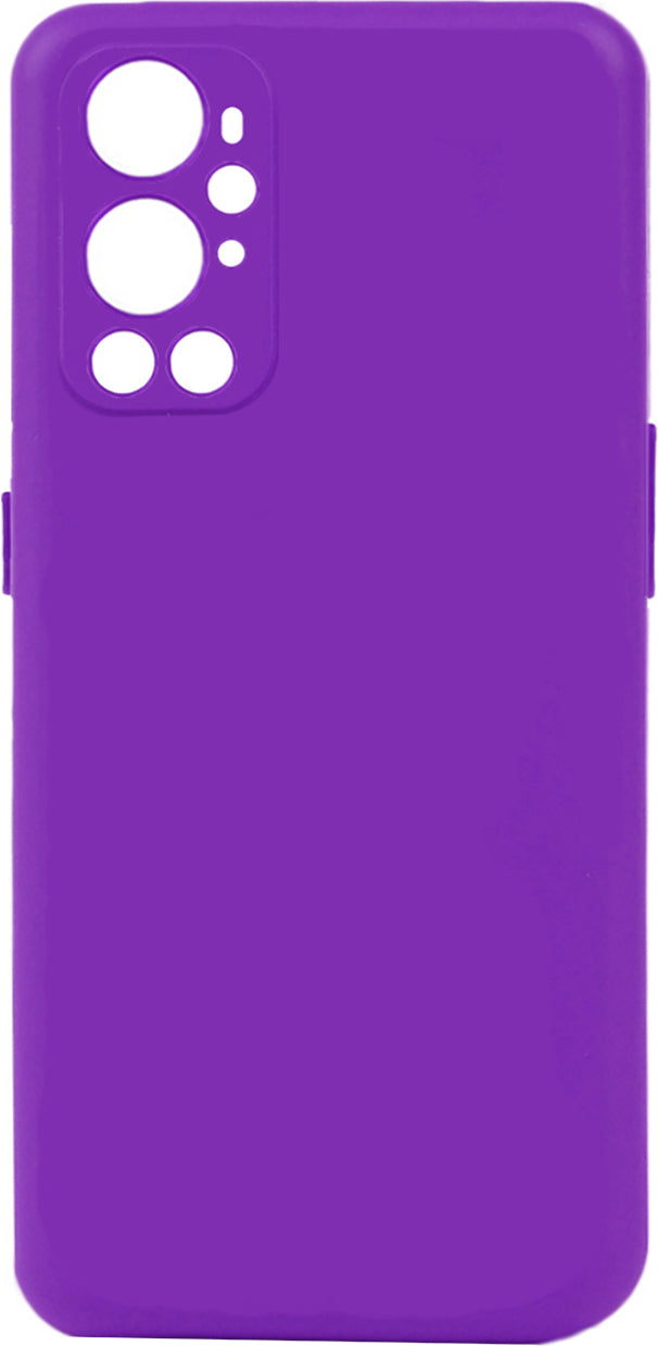 One Plus 9 Pro Kılıf Mnc Biye Silikon-Mor