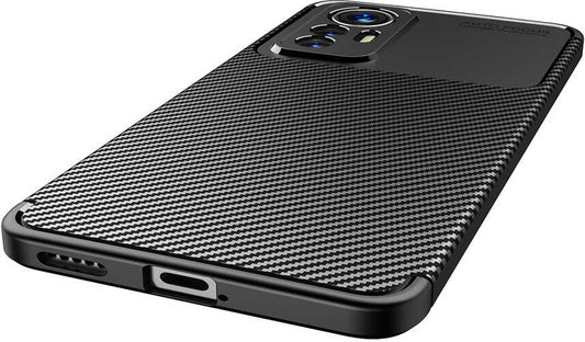 Xiaomi Xiaomi 12 Lite Kılıf Mnc Negro Silikon Kapak-Siyah