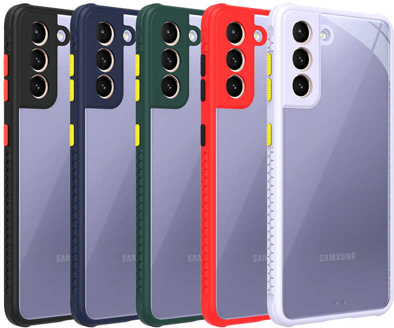 Galaxy S21 Kılıf mnc Kaff Kapak-Mor