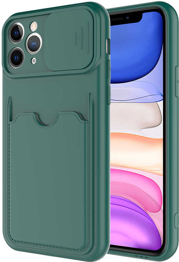 iPhone 11 Pro Uyumlu mnc Kartix Kapak-Koyu Mor