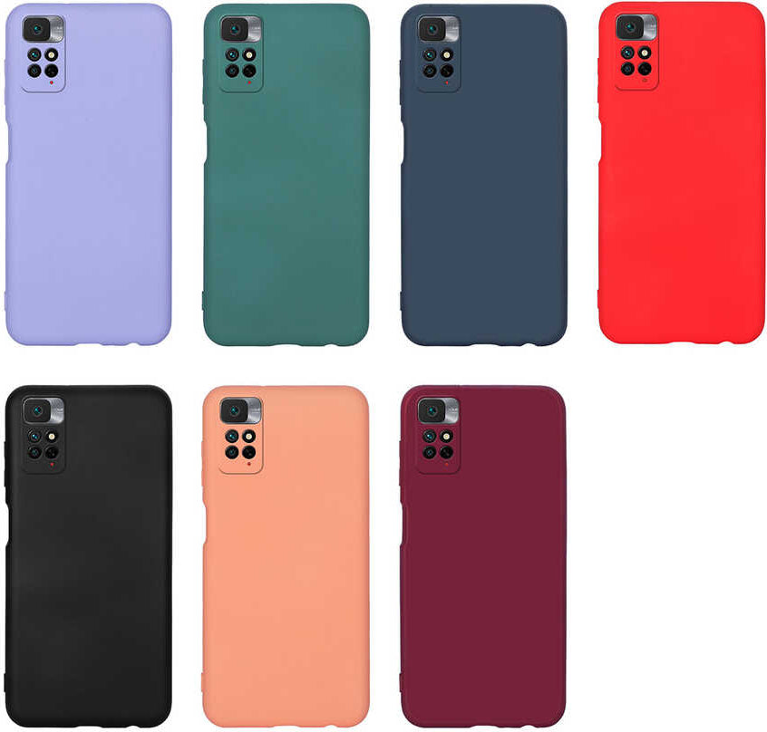 Xiaomi Redmi Note 11 Global Kılıf Mnc Mara Laaakan Kapak-Lila